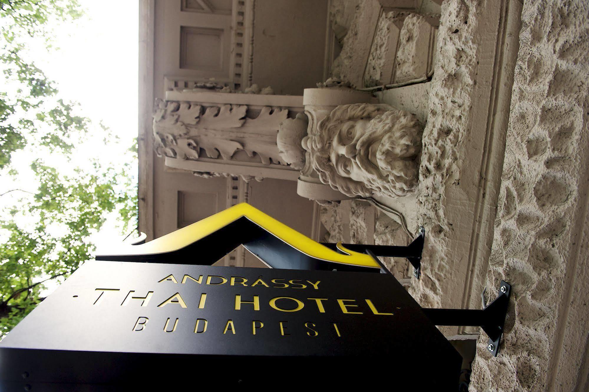 Andrassy Thai Hotel Budapest Exterior photo